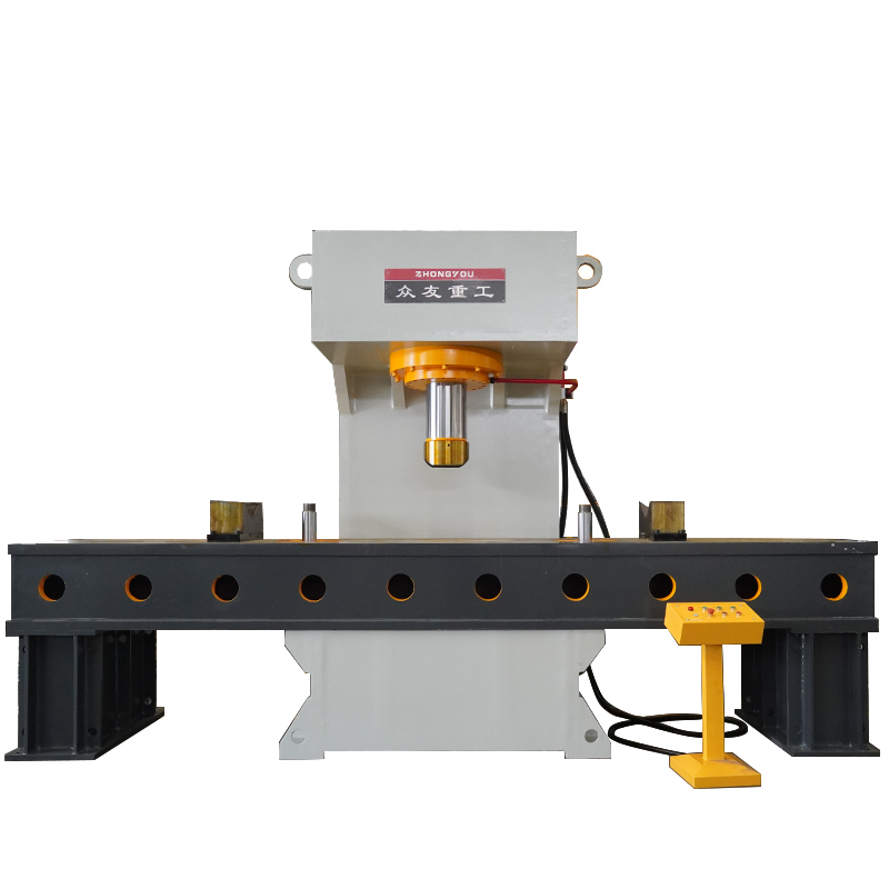 400噸單臂液壓機 400T鋼管校直校正C型壓力機