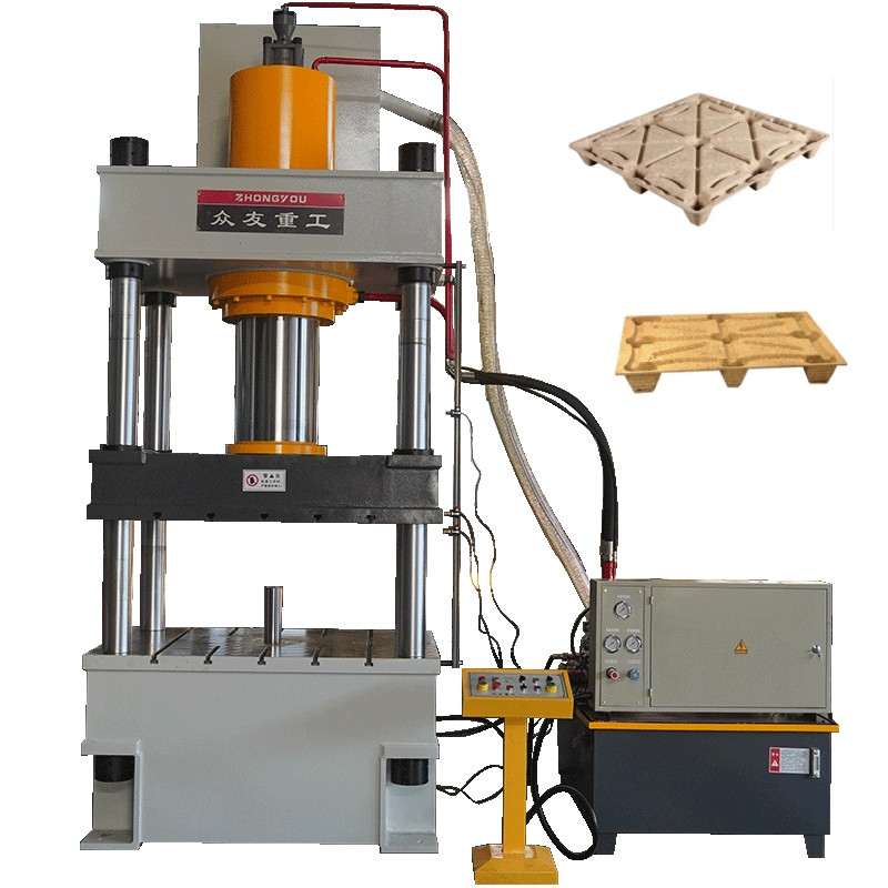 400噸木屑托盤液壓機 400T木質托盤模壓成型壓力機
